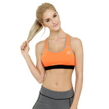 High Quality Women Fitness Workout Tank Top Seamless Vest Bra Tops Bra Multicolors Padded Active Wear Bra