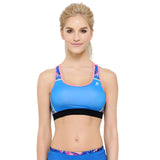High Quality Women Fitness Workout Tank Top Seamless Vest Bra Tops Bra Multicolors Padded Active Wear Bra