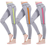 2017 Women Lady Active wear Legging Winter Light Green Pink Orange Pants Autumn High Waist Legging Soft