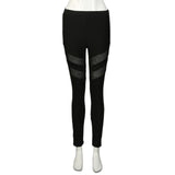 Harajuku 2017 leggings women mesh splice fitness slim black legging Active Wear Women clothing new leggins hot bodybuilding #1