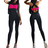 Women Jumpsuit Active Wear Fitness Stretch Pants rompers womens jumpsuit Women Casual Playsuits Overalls Bodysuit 2017